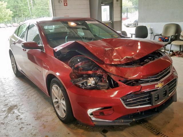 1G1ZJ5SU4GF331388 - 2016 CHEVROLET MALIBU HYB BURGUNDY photo 9