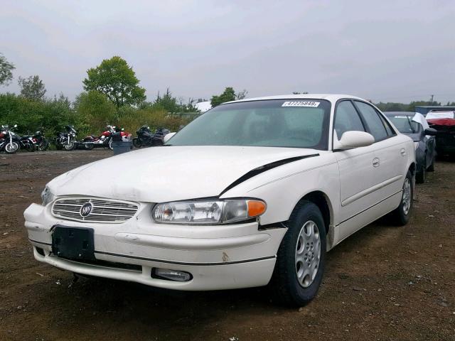 2G4WB52K531130876 - 2003 BUICK REGAL LS WHITE photo 2