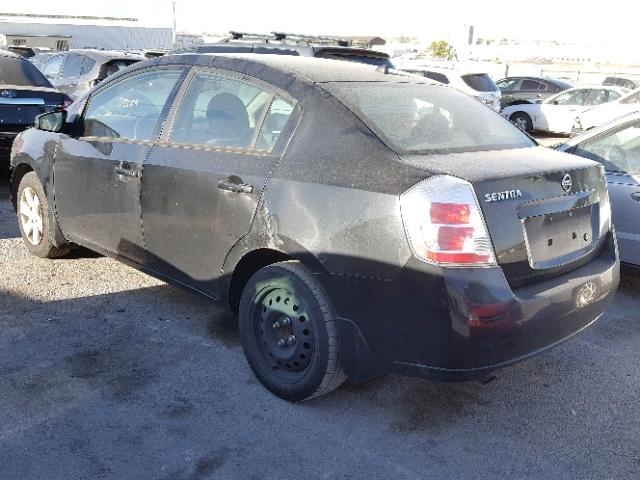 3N1AB61E29L638216 - 2009 NISSAN SENTRA 2.0 BLACK photo 3