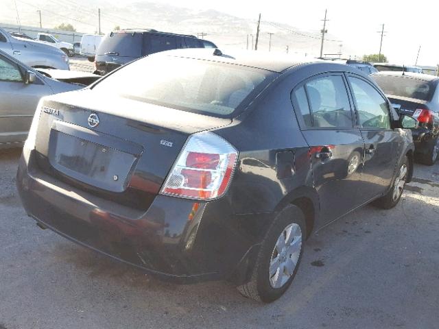 3N1AB61E29L638216 - 2009 NISSAN SENTRA 2.0 BLACK photo 4