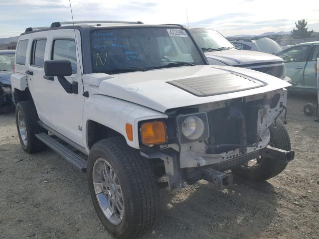 5GTDN136668279756 - 2006 HUMMER H3 WHITE photo 1