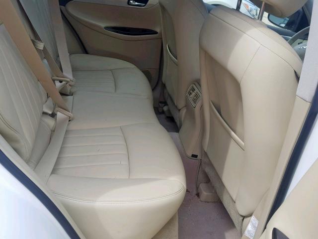 JNKAJ09FX8M357990 - 2008 INFINITI EX35 BASE WHITE photo 6