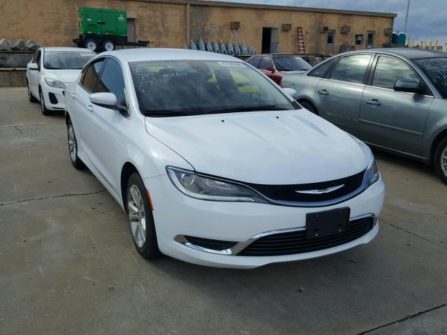 1C3CCCABXFN759213 - 2015 CHRYSLER 200 LIMITE WHITE photo 1