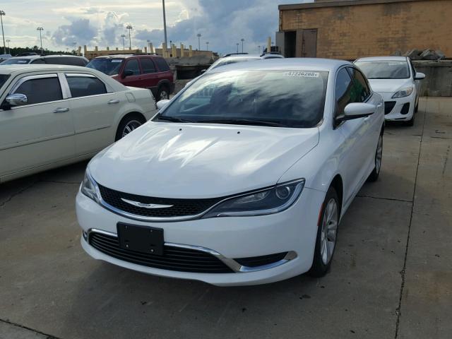 1C3CCCABXFN759213 - 2015 CHRYSLER 200 LIMITE WHITE photo 2