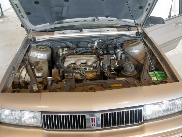 1G3AJ55M3T6417396 - 1996 OLDSMOBILE CIERA SL TAN photo 7