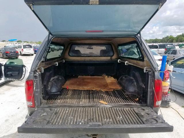 1D7HA18DX4J137367 - 2004 DODGE RAM 1500 S GRAY photo 9