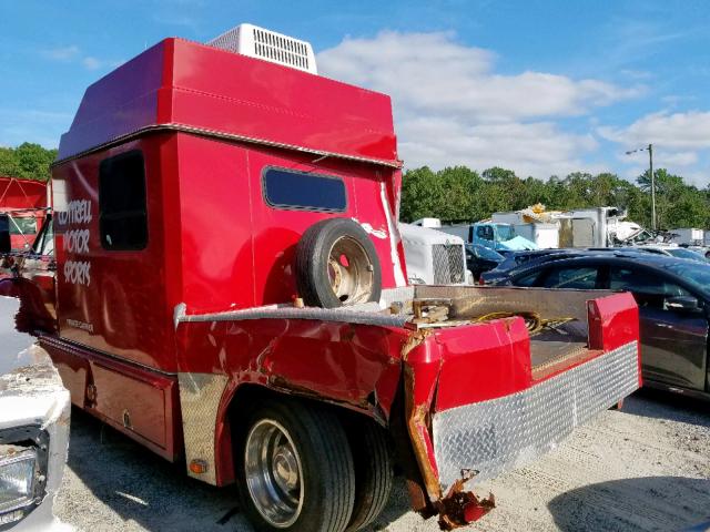 1FDMF62J2NVA07952 - 1992 FORD F600 LPO RED photo 3