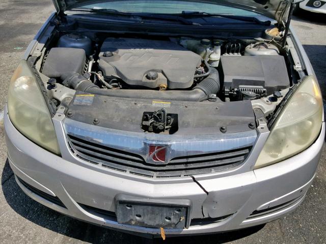 1G8ZS57NX7F225933 - 2007 SATURN AURA XE SILVER photo 7