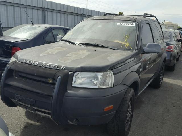 SALNY12203A255872 - 2003 LAND ROVER FREELANDER BLACK photo 2