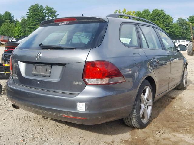 3VWMZ7AJ4AM685249 - 2010 VOLKSWAGEN JETTA S GRAY photo 4