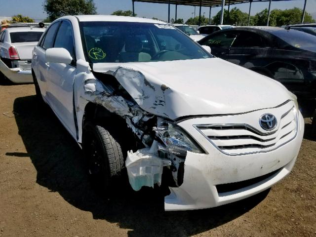 4T4BF3EK8BR190727 - 2011 TOYOTA CAMRY BASE WHITE photo 1