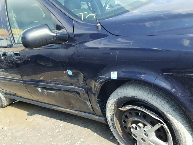 1GNDV23L05D283981 - 2005 CHEVROLET UPLANDER L 蓝色 照片 9