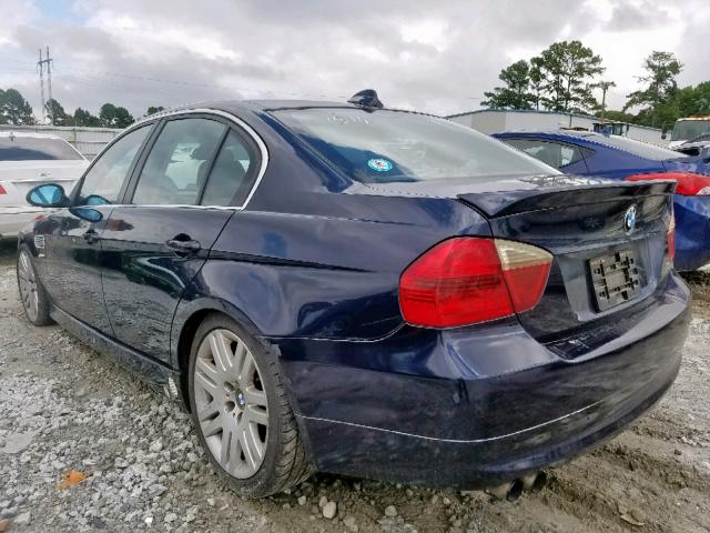 WBAVB33596KR81514 - 2006 BMW 330 I BLUE photo 3