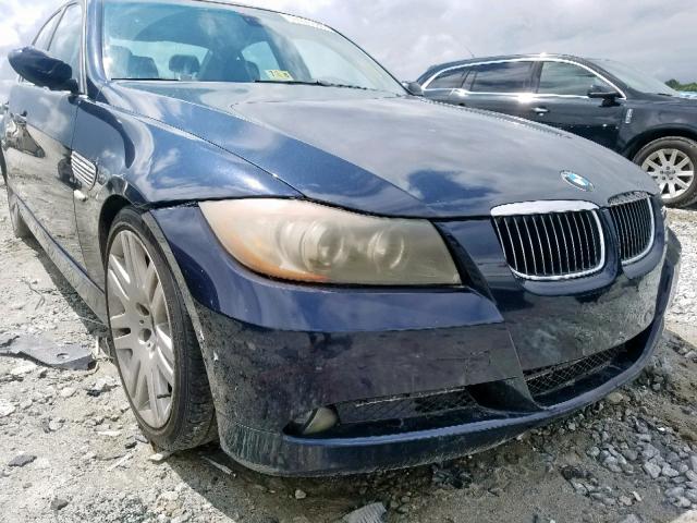 WBAVB33596KR81514 - 2006 BMW 330 I BLUE photo 9