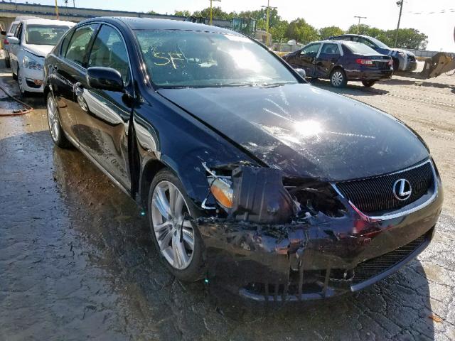 JTHBC96S575007776 - 2007 LEXUS GS 450H BLACK photo 1