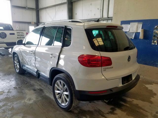 WVGRV7AX8HK008386 - 2017 VOLKSWAGEN TIGUAN WOL WHITE photo 3