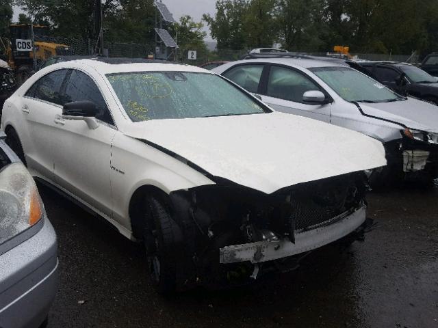 WDDLJ6HB6FA134460 - 2015 MERCEDES-BENZ CLS 400 4M WHITE photo 1