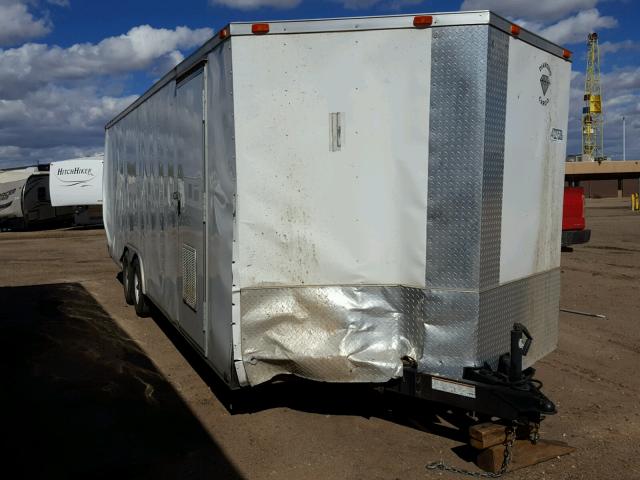 53NBE2422D1009577 - 2013 DIRE TRAILER WHITE photo 1