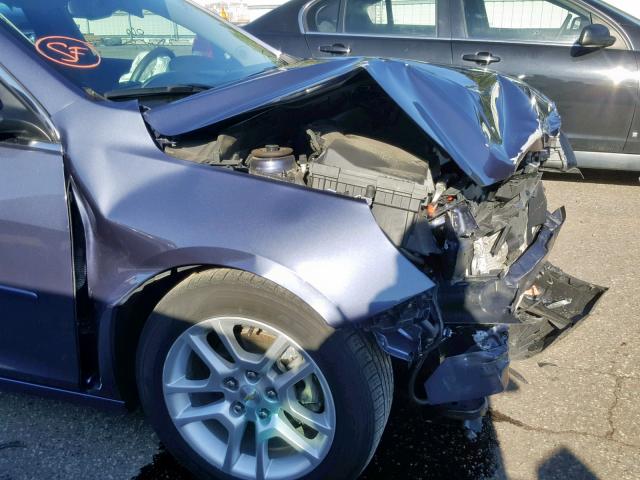 1G11C5SL2FF270927 - 2015 CHEVROLET MALIBU 1LT 蓝色 照片 9