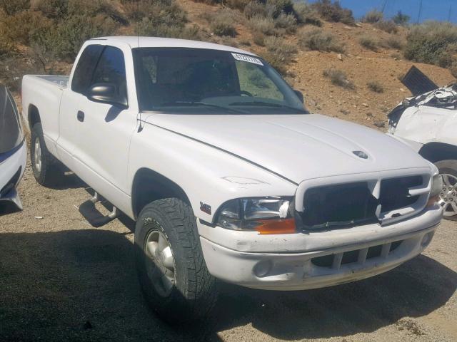 1B7GG22XXWS680681 - 1998 DODGE DAKOTA WHITE photo 1