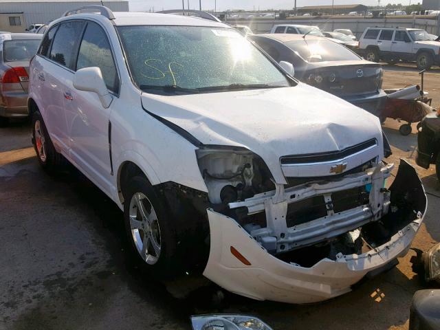 3GNAL3EK9ES510622 - 2014 CHEVROLET CAPTIVA LT WHITE photo 1