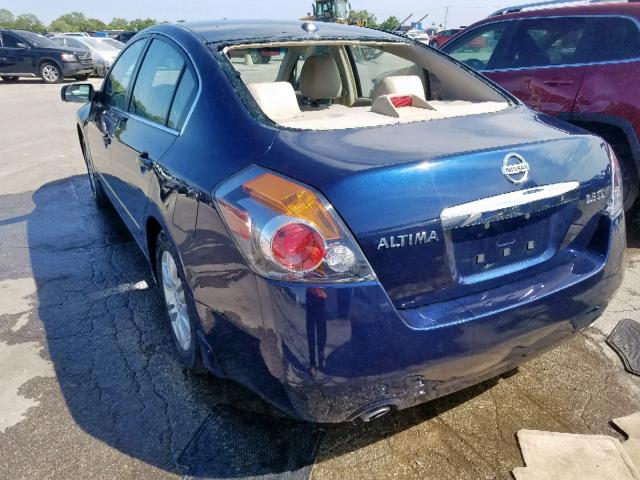 1N4AL2AP5BN409464 - 2011 NISSAN ALTIMA BAS BLUE photo 3