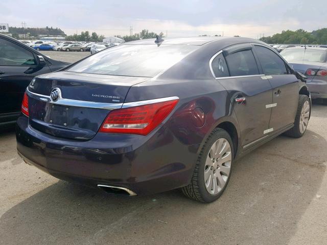 1G4GE5G30EF235611 - 2014 BUICK LACROSSE P RED photo 4