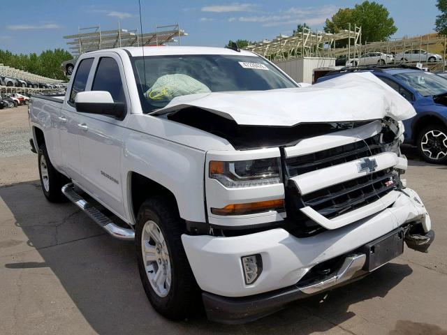 1GCVKREC8JZ111898 - 2018 CHEVROLET SILVERADO WHITE photo 1