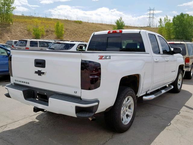 1GCVKREC8JZ111898 - 2018 CHEVROLET SILVERADO WHITE photo 4