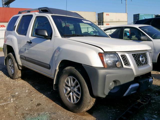 5N1AN0NWXEN814486 - 2014 NISSAN XTERRA X WHITE photo 1