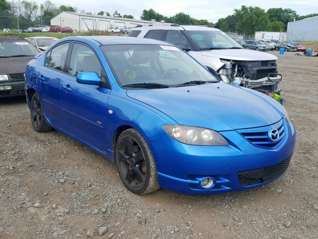 JM1BK323461401694 - 2006 MAZDA 3 S BLUE photo 1