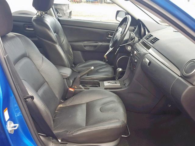 JM1BK323461401694 - 2006 MAZDA 3 S BLUE photo 5