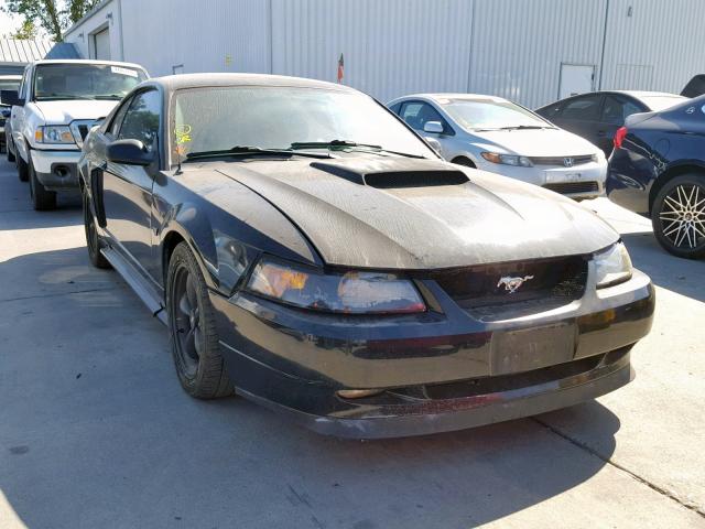 1FAFP42X83F374869 - 2003 FORD MUSTANG GT BLACK photo 1