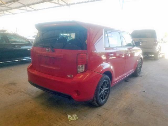 JTLZE4FE6DJ035987 - 2013 TOYOTA SCION XB წითელი ფოტო 4