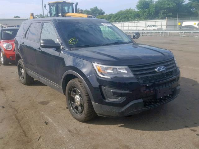 1FM5K8AR4JGB58213 - 2018 FORD EXPLORER P BLACK photo 1