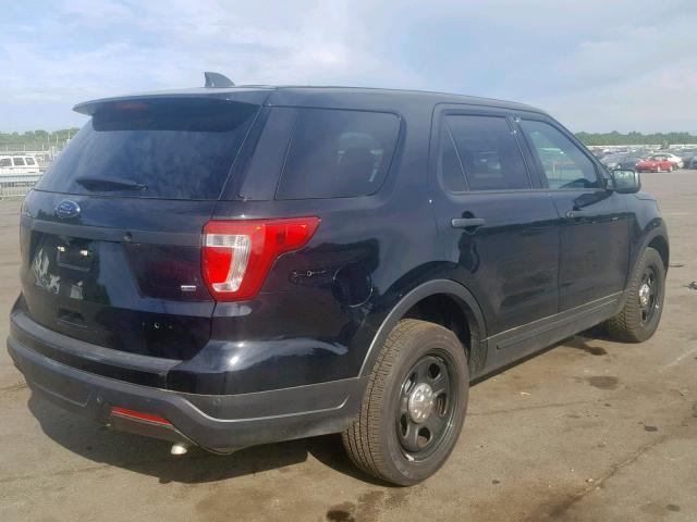 1FM5K8AR4JGB58213 - 2018 FORD EXPLORER P BLACK photo 4