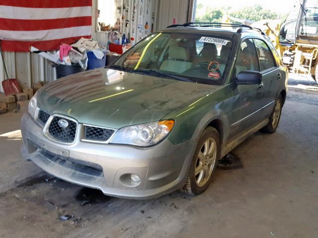 JF1GG68656H810150 - 2006 SUBARU IMPREZA OU GREEN photo 2