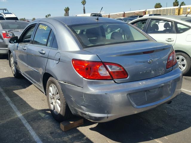 1C3LC46KX8N225713 - 2008 CHRYSLER SEBRING LX GRAY photo 3