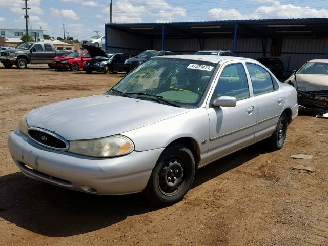 1FAFP6535WK313530 - 1998 FORD CONTOUR BA SILVER photo 2