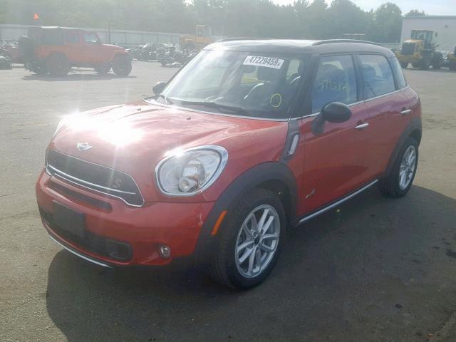 WMWZC5C56GWU02709 - 2016 MINI COOPER S C RED photo 2