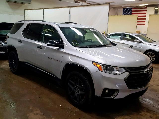 1GNEVKKW7KJ250201 - 2019 CHEVROLET TRAVERSE P SILVER photo 1