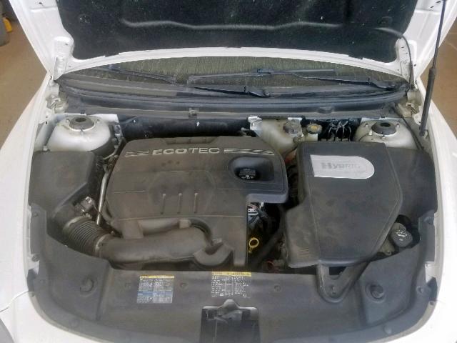 1G1ZF57548F270743 - 2008 CHEVROLET MALIBU HYB WHITE photo 7