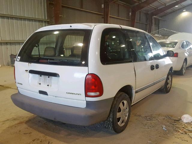 2B4GP25G3YR843636 - 2000 DODGE CARAVAN WHITE photo 4