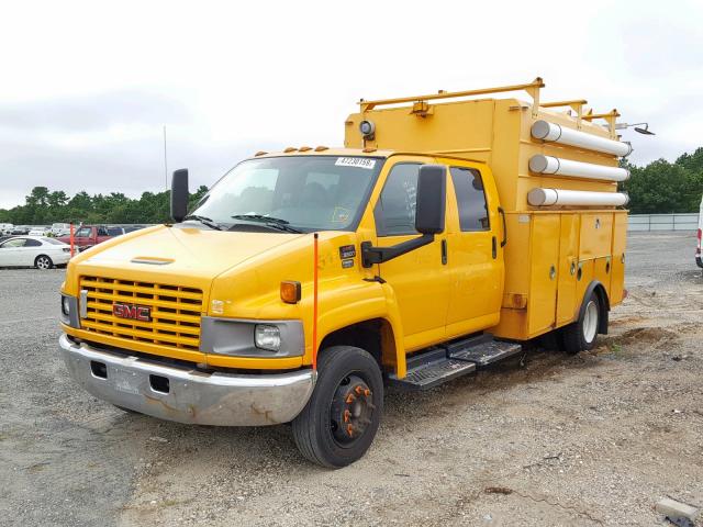 1GDE5E12X6F405742 - 2006 GMC C5500 C5E0 YELLOW photo 2