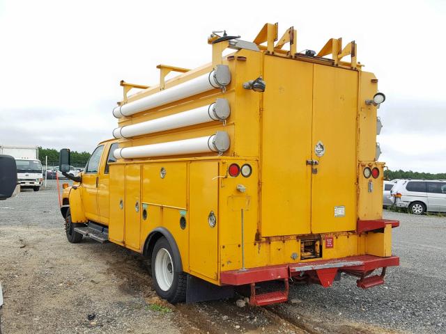 1GDE5E12X6F405742 - 2006 GMC C5500 C5E0 YELLOW photo 3