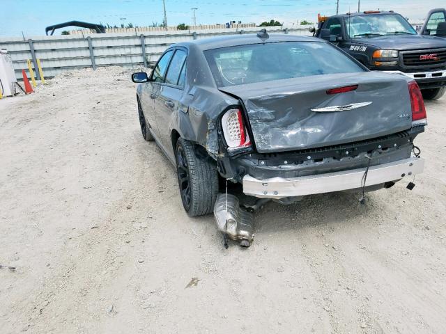 2C3CCABG7KH515360 - 2019 CHRYSLER 300 S GRAY photo 3