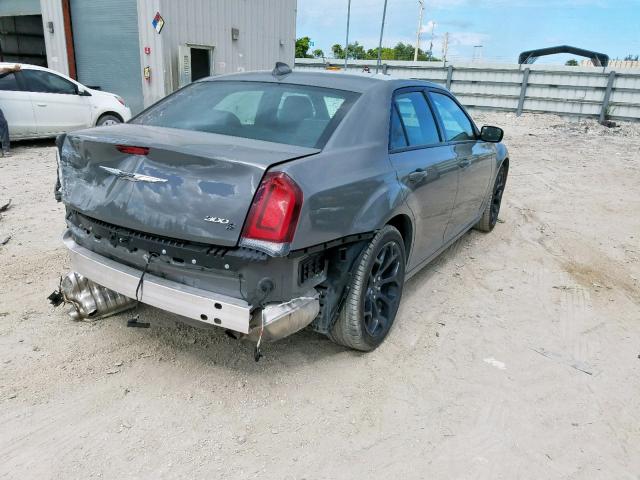 2C3CCABG7KH515360 - 2019 CHRYSLER 300 S GRAY photo 4