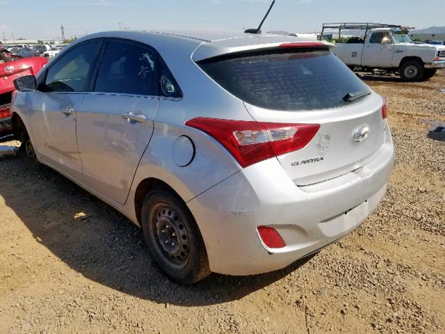 KMHD35LH1GU255634 - 2016 HYUNDAI ELANTRA GT SILVER photo 3