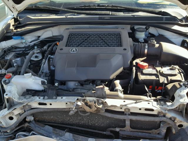 5J8TB18529A003729 - 2009 ACURA RDX TECHNO WHITE photo 7