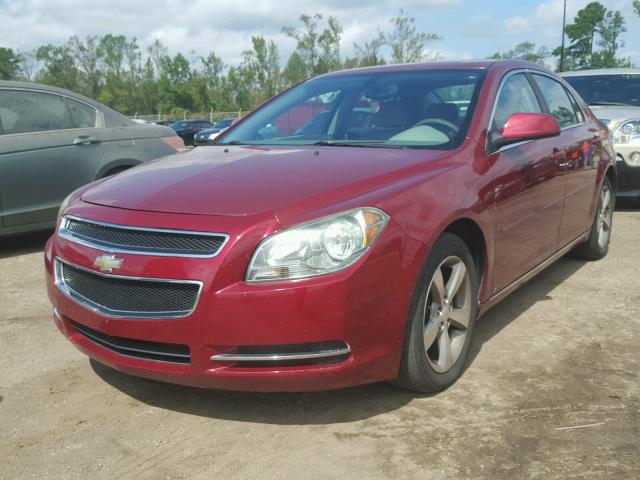 1G1ZJ57B59F259160 - 2009 CHEVROLET MALIBU 2LT BURGUNDY photo 2